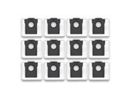 Conjunto De 12 Sacos Pó Tecido Não Para Aspirador Robô Bot X30pro Ultra E Plus. Tuotuo