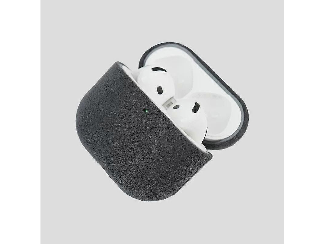 Estojo Protetor para Fones de Ouvido em Couro Nobuck TAISHENGDA