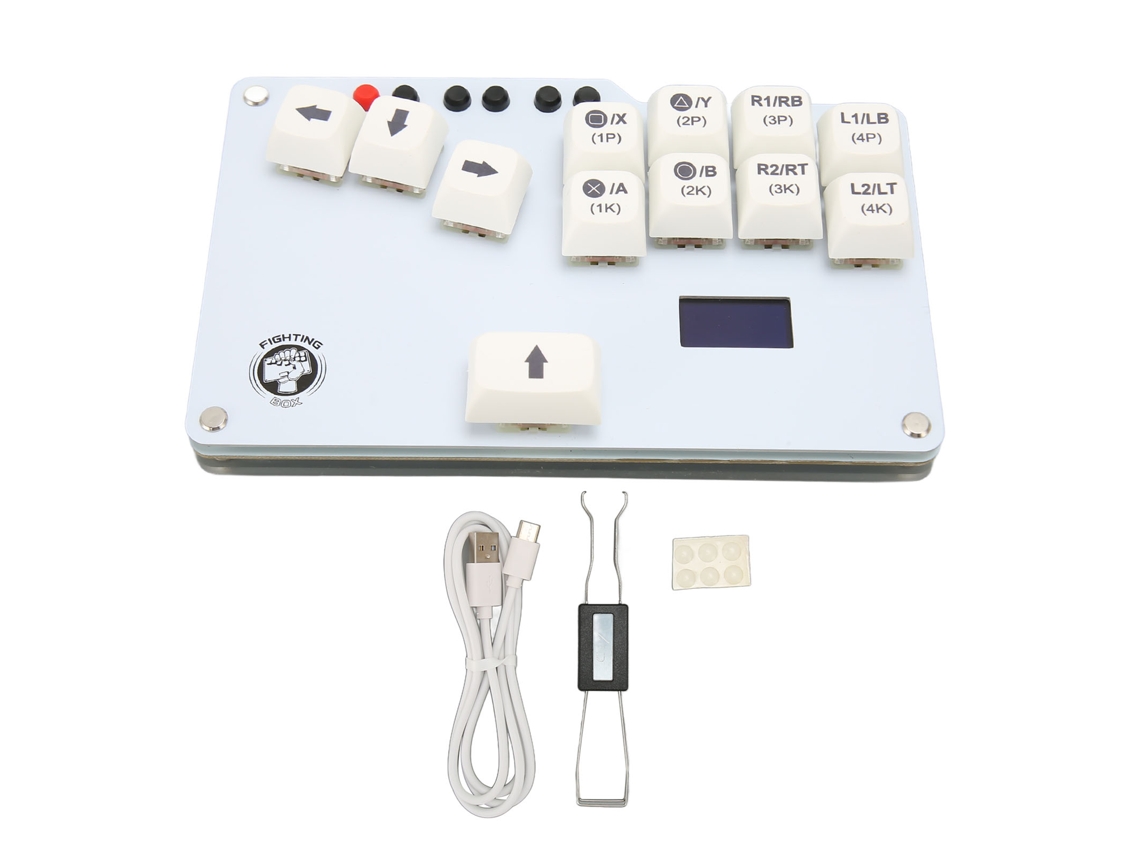 Teclado Fighting Box para Hitbox Wasd Gp2040 Ce Fightstick Arcade Fight Stick com Switch Cherry Mx para Ps3 CHABERLU