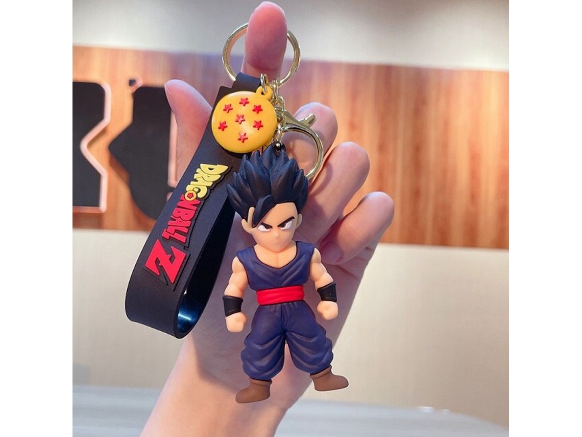 Figura GAATPOT Anime Dragon Ball Keychain Pendant Toy Goku Majin Buu Piccolo Pvc Doll Model Car Keychain Pendant Cute Bag Ornament Gifts