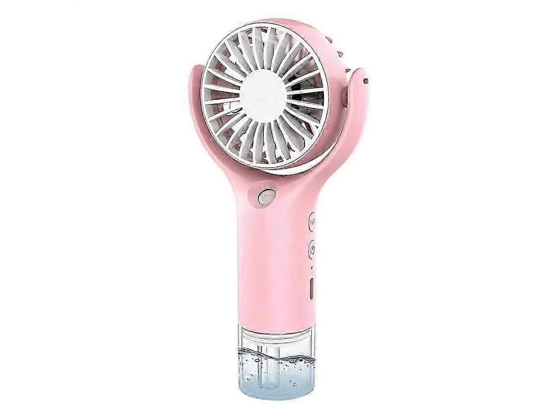 Ventilador Portátil Com Névoa, 3 Velocidades, Carregamento, Soprador De Para Pulveriz Ação Água