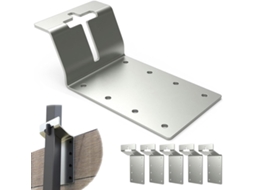 Suporte De Montagem Em Aço Para Poste Em T | Suporte Vertical Para Cargas Pesadas