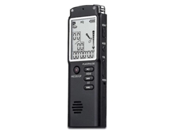 Gravador De Voz Digital Usb Gravador De Voz Profissional De 96 Horas Com Wav Mp3 Player 8gb Yizhood (preto)