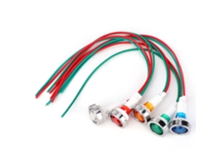 Laxiscreed Sinalizadores Led 12v 10mm Dc Para Iluminação Piloto E Sistemas Elétricos