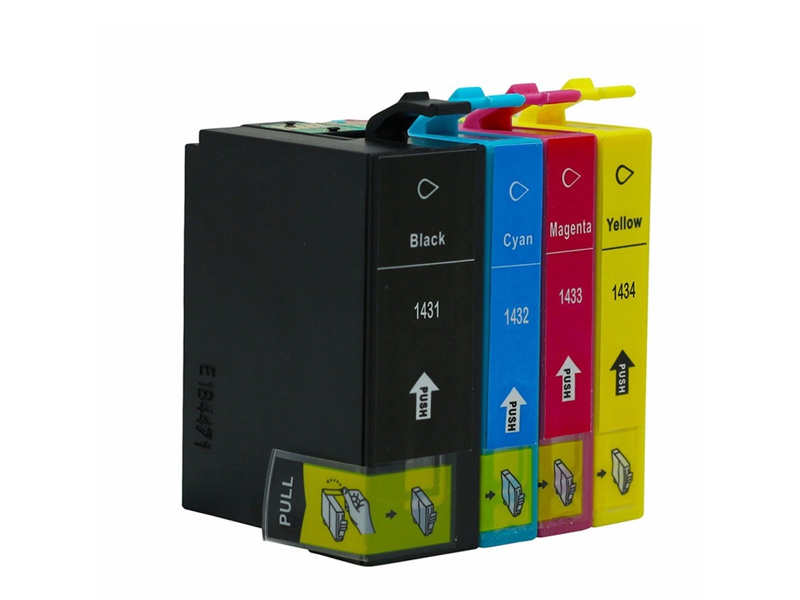 M: Magentaepson T143 Para Impressora Epson