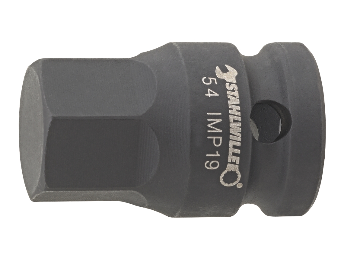 STAHLWILLE 23050006 Acessório de Chave de Fenda de Impacto 1/2 6Mm 54 Imp 6