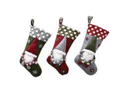 Pacote Com 3 Meias De Natal, Meias De Natal De Gnomos 3d Para Decoração De Natal Em Família Mxbc Olysi Shop