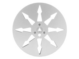 Aetheria carretel de Fita Vazio 1/4 7 Polegadas 8 Furos Liga de Alumínio para Revox Studer