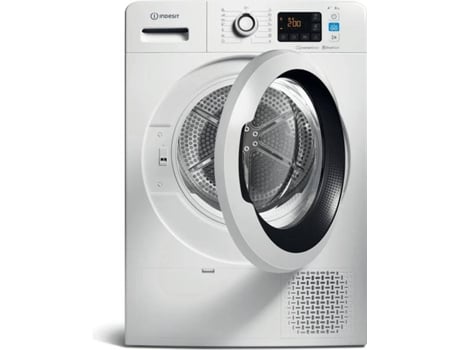 Máquina de Secar Roupa INDESIT YT M11 83K RX EU (8 kg - Bomba de Calor - Branco)