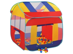 Tenda de brincar VIDAXL Multicolor Poliéster