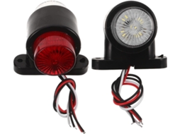 Luzes Redondas Bicolor Para Reboque, 12-24v