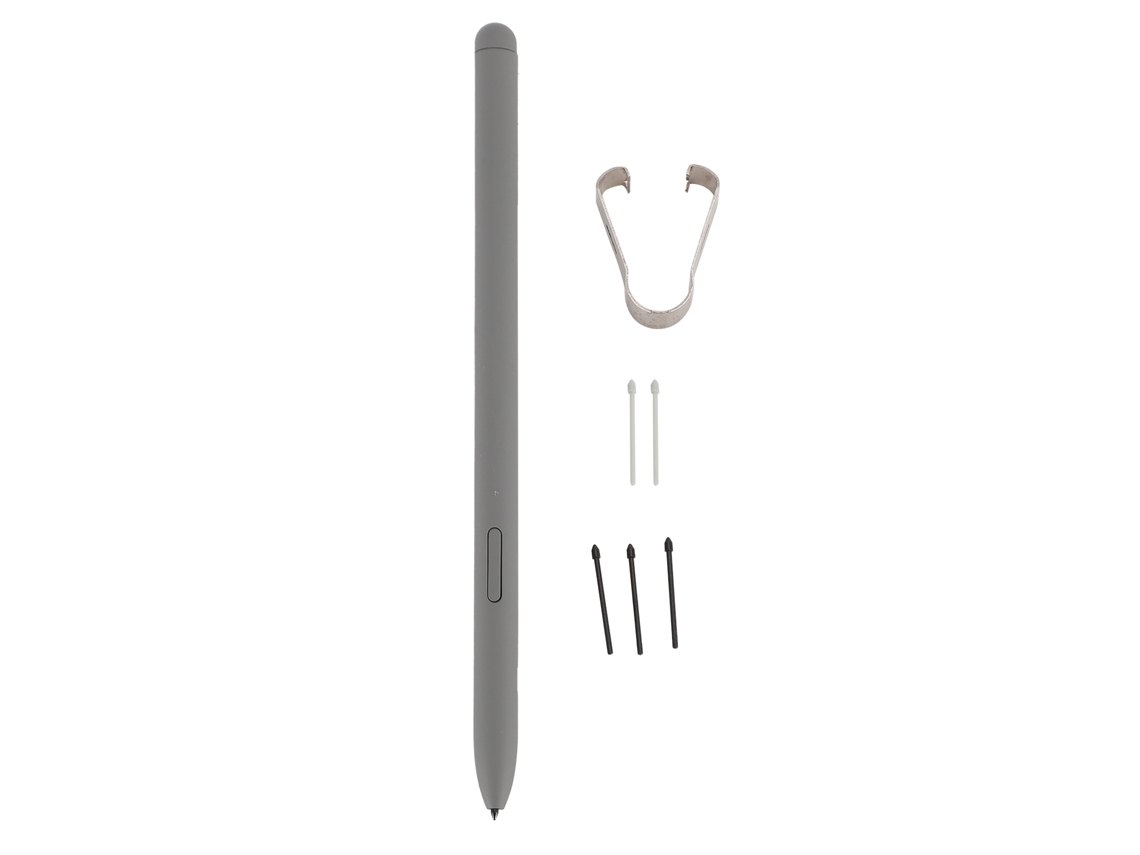 Caneta Estilográfica para Tablet S9 com 5 Pontas Cinza