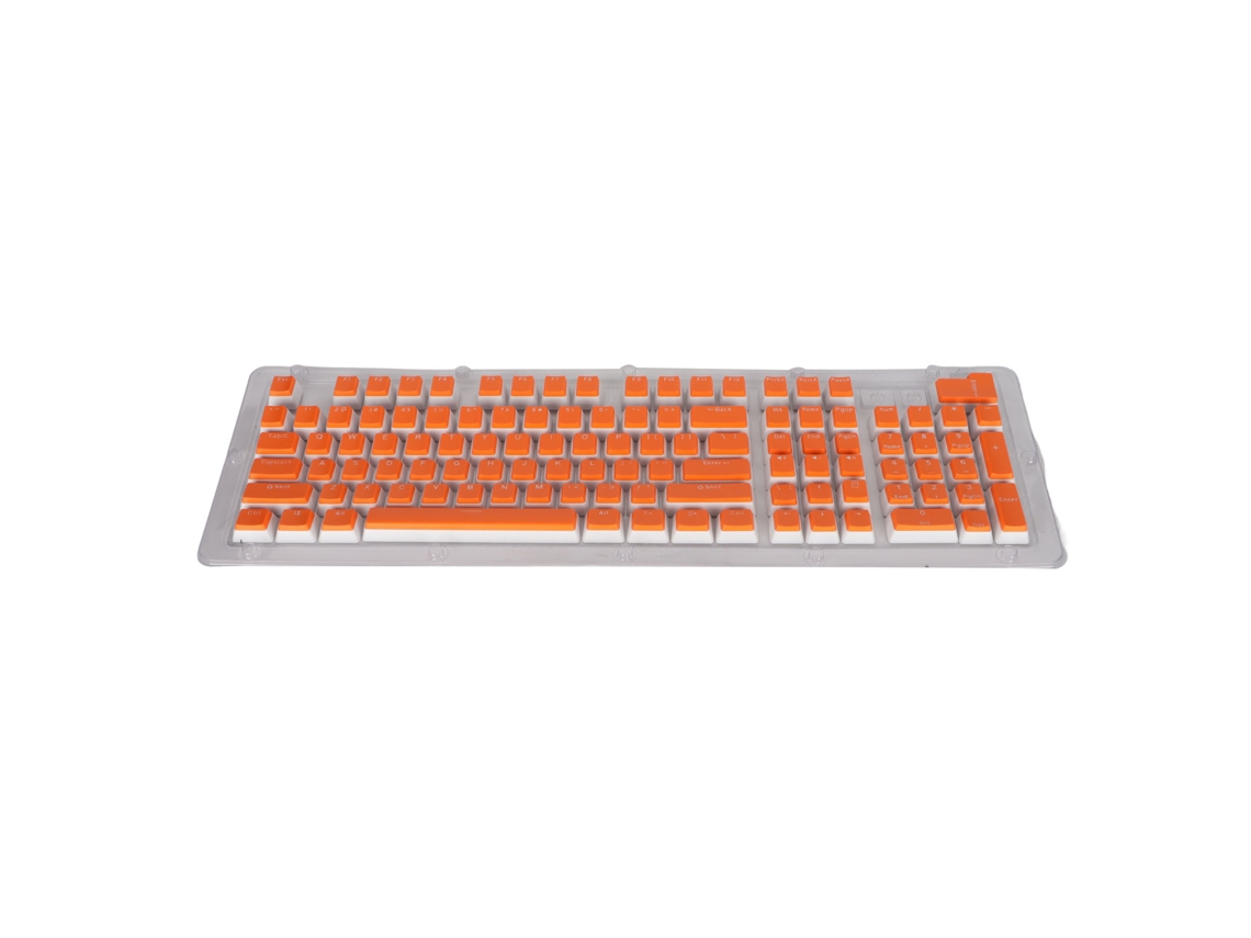 Aetheria teclas de Teclado 110 Chaves Altura Oem Fos Step Moldagem Duas Cores Acessórios de Computador