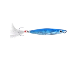 Iron Plate Lead Fish Lure Hard Bait (with Feather Wholesale) 5 Colors 30g76.5mm Fishing Tackle Lf03