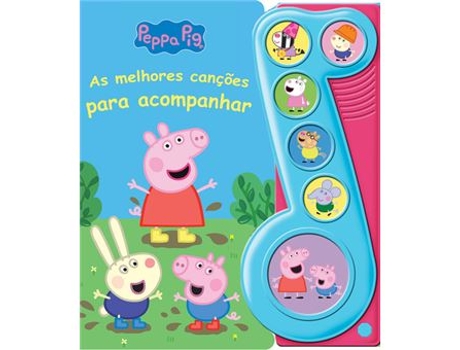Livro Peppa Pig - As Melhores Canções Para Acompanhar de Vários (Português)