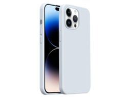 Capa De Silicone Líquido Ultra Fina Para Iphone 14 Pro Max - Cobertura Total - Magsafe