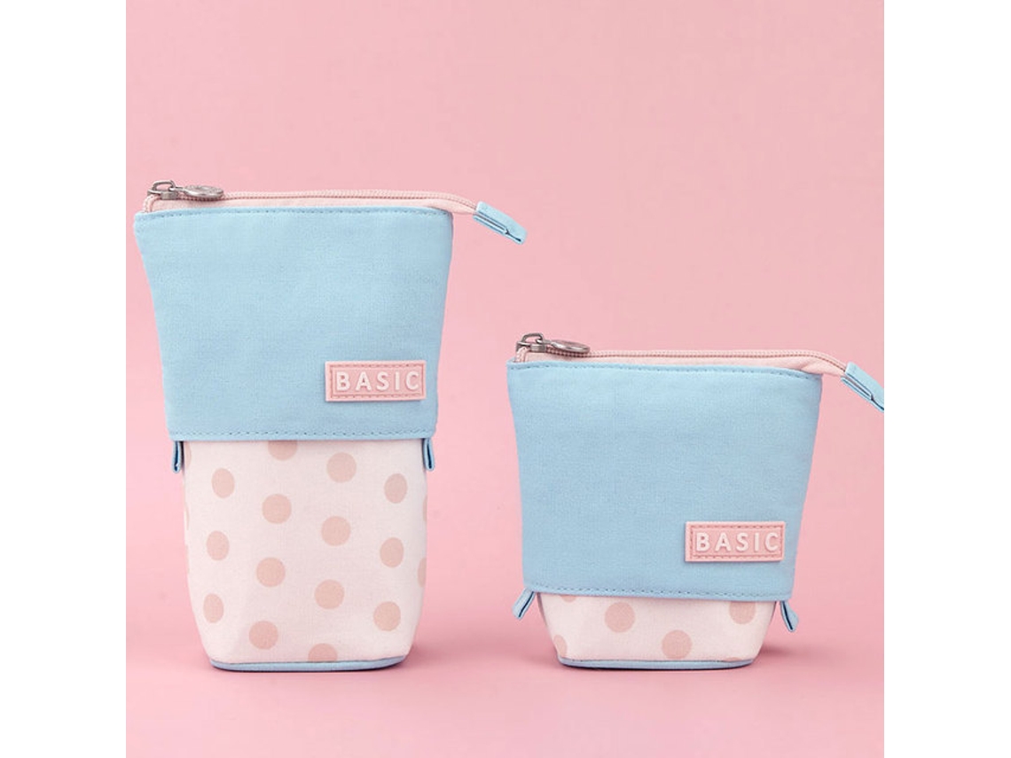 Estojo para Lápis, Dobrável, com Suporte, Maquiagem AQUAFORGE