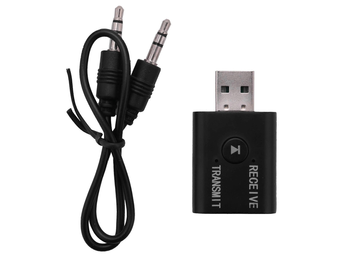 Mini Adaptador Receptor Bluetooth 5.0 Transmissor de Áudio Estéreo Dongle Aux Usb AQUAFORGE