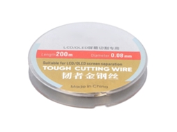 2026zentro-linha De Corte De Tela Lcd De Telefone 200m Fio De Separação De Tela Lcd De Aço De Alta Dureza 0.08mm