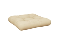 Pallet Cushion, Pallet Cushions Vidaxl Bege Tecido (60 X 60 X 12 Cm)