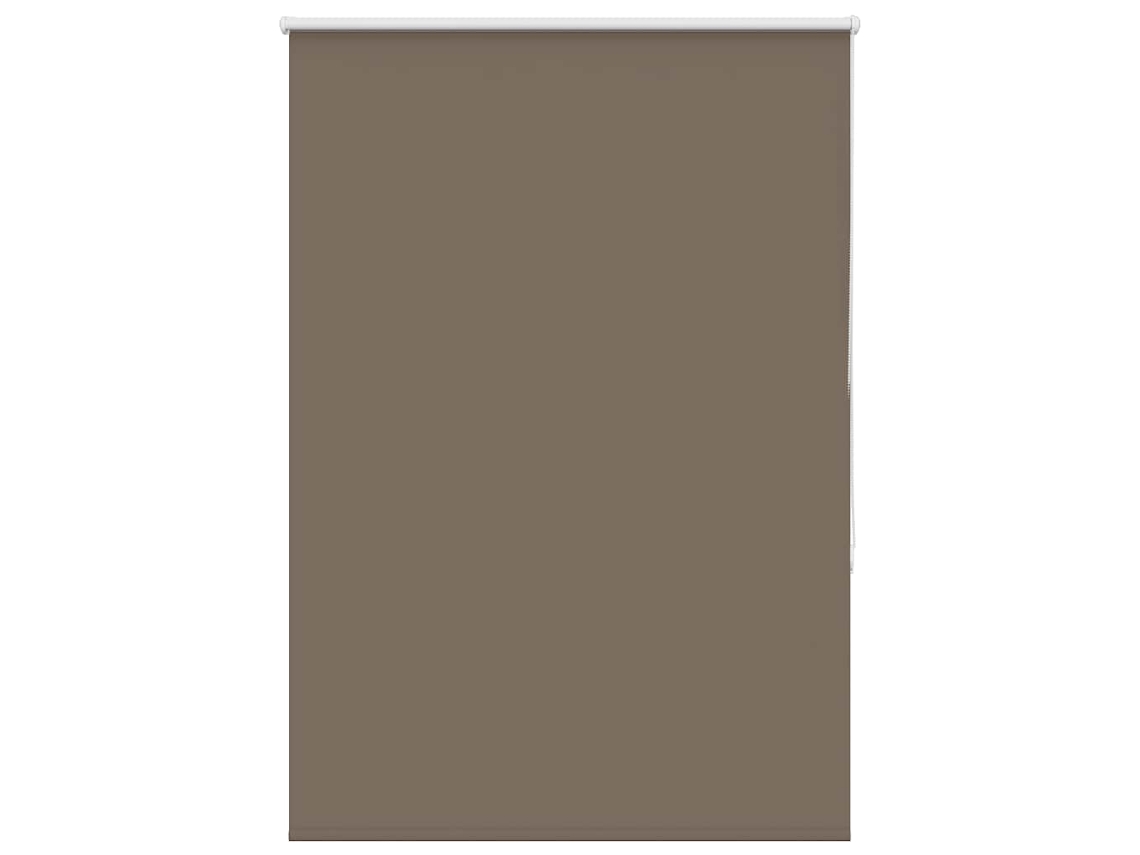 Estores de rolo VIDAXL Marrom Poliéster (95x175 cm)