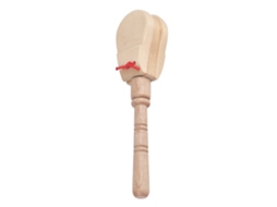 Ats castanets de Madera Segura Sonido Suave Portátiles para Niños Desarrollo Del Sentido Musical Juguetes Educativos