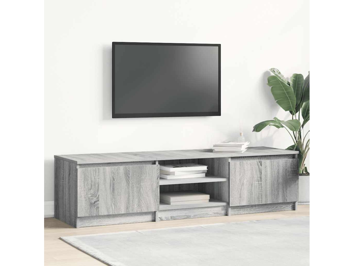 Vidaxl Móvel de Tv 140x40x35,5 Cm Derivados de Madeira Cinzento Sonoma