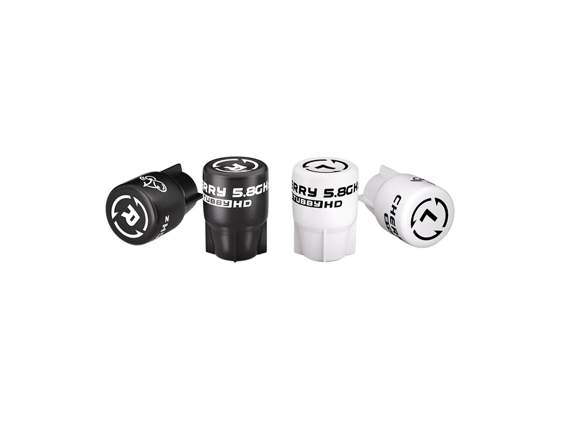 1 Unidade Lhcp Rushfpv Cherry Stubby Antena Fpv Analógica 5.8ghz 4.96g Sma 2.22dbi Relação Axial 1.0 para Óculos Vtx Drone Rc MDUG