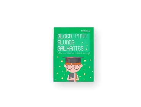 Livro Bloco Para Alunos Brilhantes De Aavv (português)