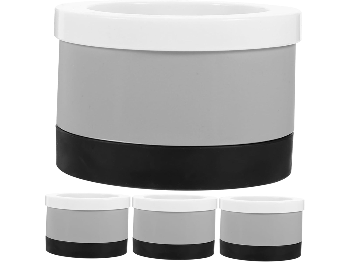 Tehaux Conjunto De 4-protetores Pés Móveis, Almofadas Para Pés De Cadeiras E Mesas, Capas De Plástico Para Elevar Pés