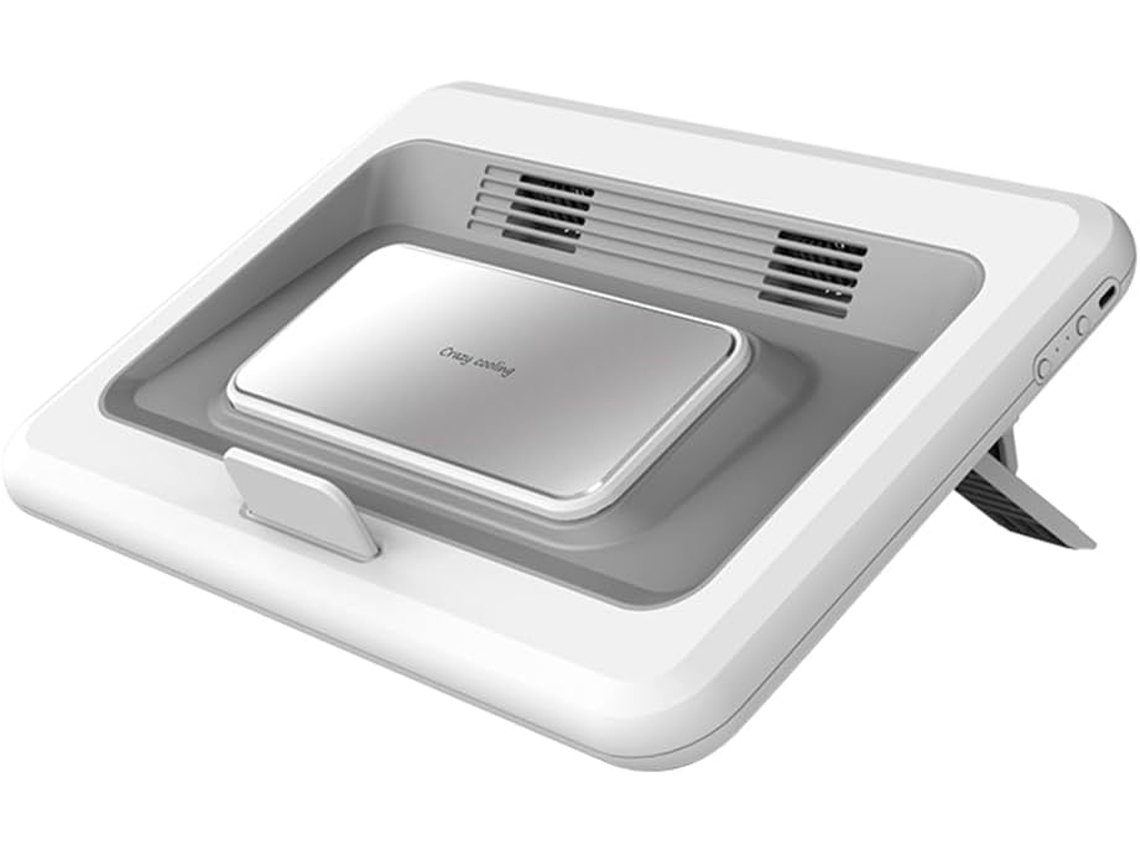 Novo Cooler Para Notebook Com 2 Ventoinhas Silenciosas