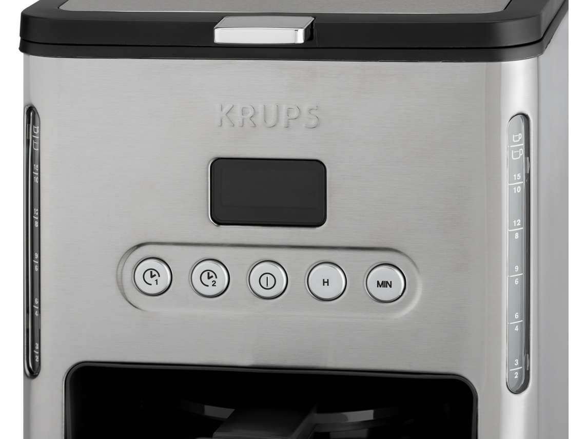 Máquina de Café Filtro KRUPS KM442D10 (15 Chávenas)