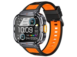 Smartwatch Com Chamada Bluetooth Lanterna Frequência Cardíaca Oxigênio No Sangue E Monitoramento de Pressão Arterial E Modos Yizhood