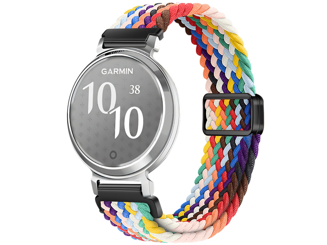 Bracelete Para Garmin Lily2 (14mm) Arco-íris Cuich