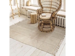 Tapete - A Fábrica De Decoração - Indi Jute - 120x170 Cm - 80% Juta/20% Algodão - Retangular