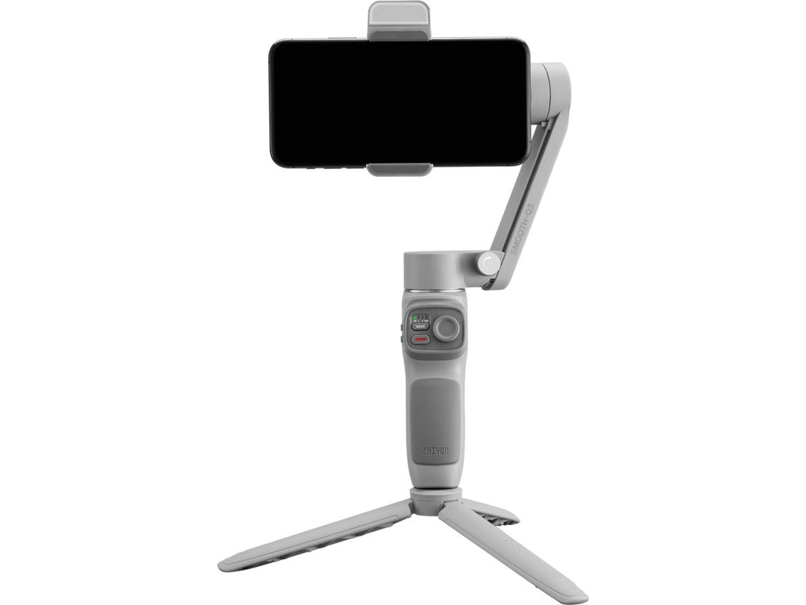 Gimbal ZHIYUN Smooth Q3 (Outlet Caixa Aberta - Bluetooth - Autonomia: 15 Horas - Cinzento)