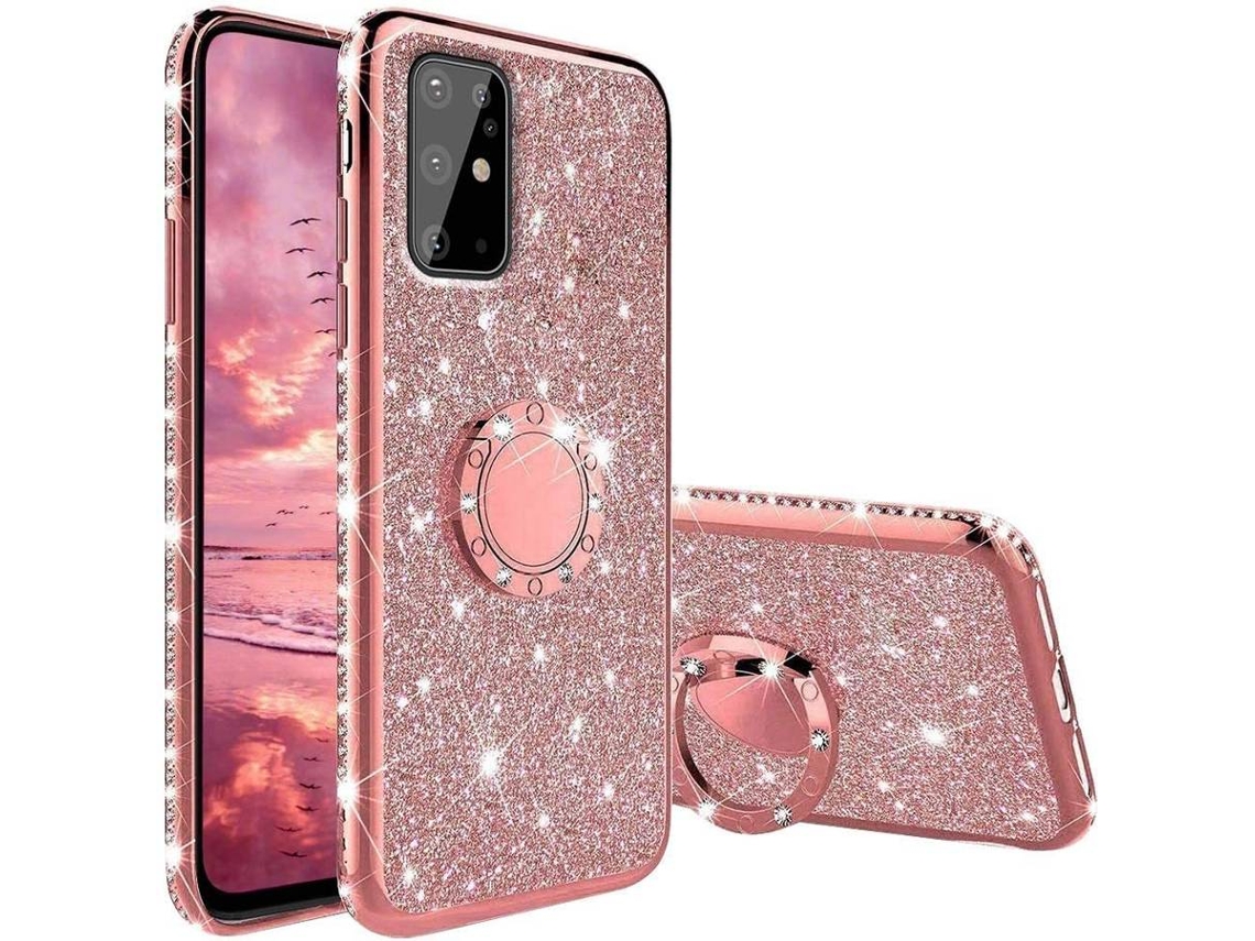 Capa Samsung Galaxy S20 Plus HONGWE. Rosa
