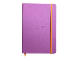 118751c Caderno e Bloco A5 96 Folhas Lilás Rhodia