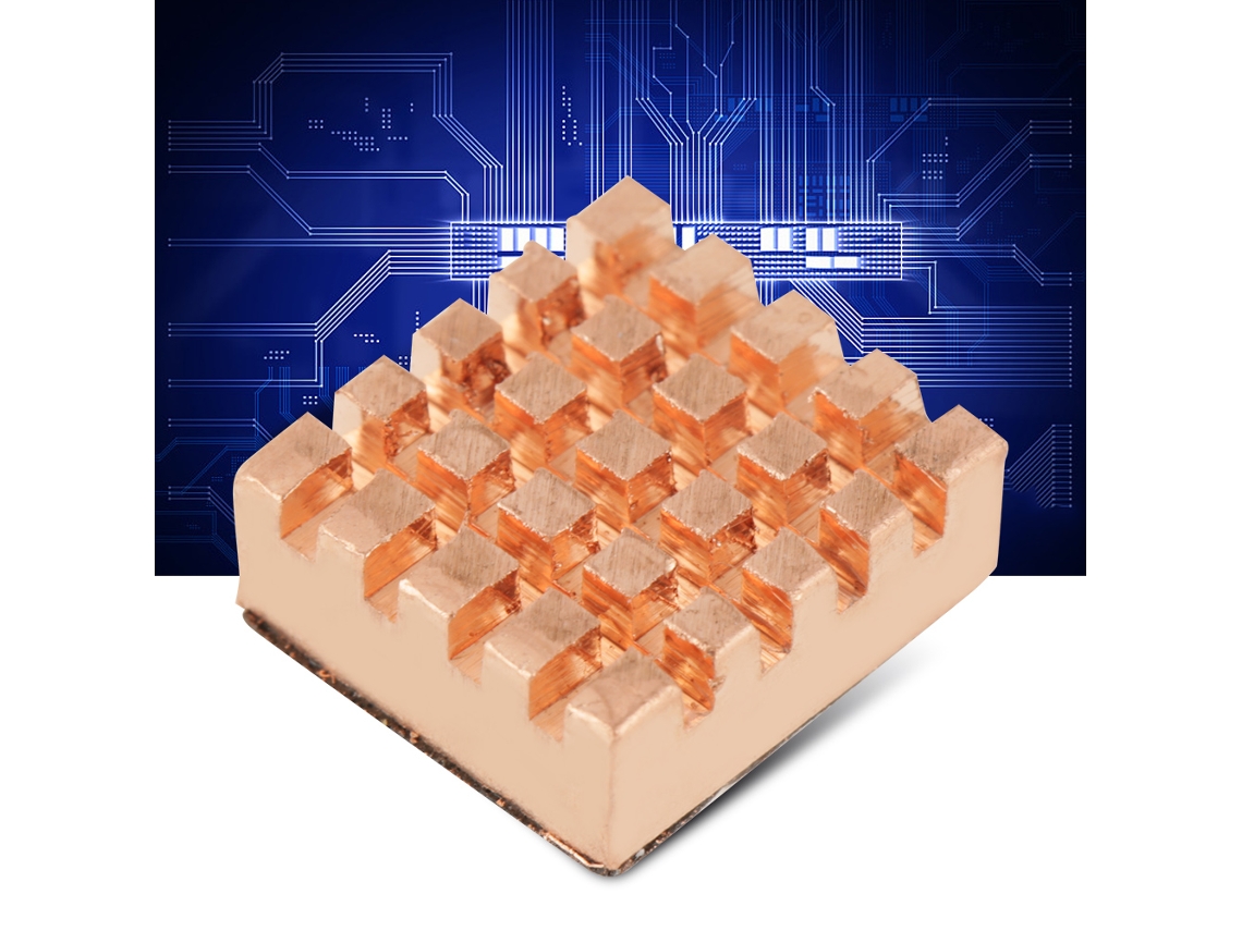 Laxiscreed Kit De Dissipador De Calor De Cobre Para Raspberry Pi Com Alta Eficiência De Resfriamento