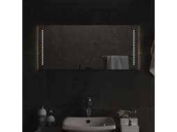 Vidaxl Espelho De Casa De Banho Com Luzes Led 90x40 Cm