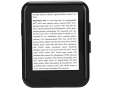 Leitor Mp3/Mp4 Bluetooth YIZHOOD X1 1.8Inch E-Books 32G Tf Card Preto