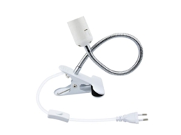 Base de Lâmpada com Clip e Interruptor Nova Line