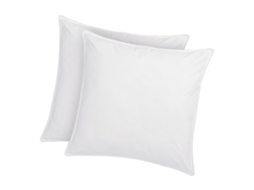 Almofada Azylia DREAMEA (Branco - Tecido e veludo - 60x60x cm)