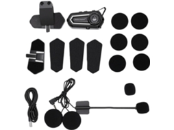 Acouto Casque De Moto Haut-parleur Bluetooth Écouteur Bluetooth Comunicação Dupla Supressão Bruto Ip67