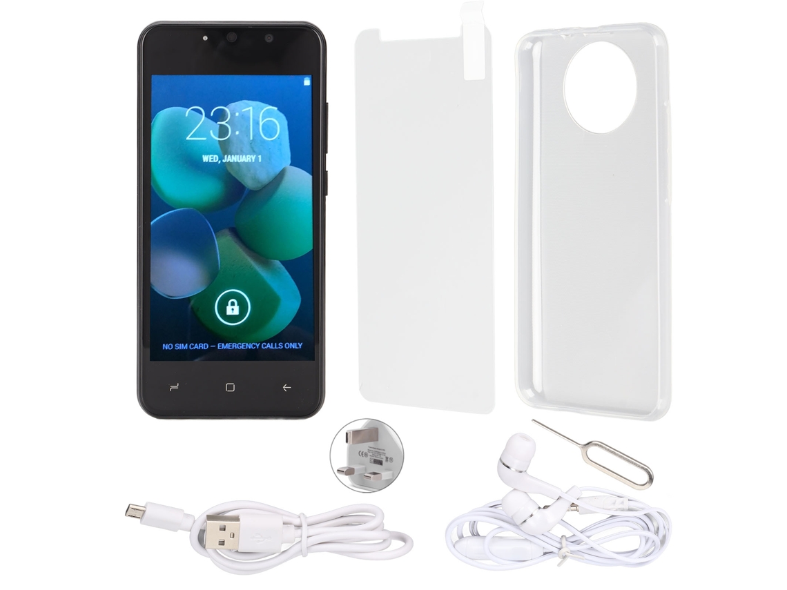Smartphone Laxiscreed Com 5.0 Polegadas, Dual Sim, Alta Performance E Acesso Fácil Às Suas Aplicações Essenciais