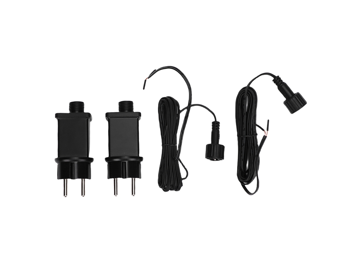 Substitua o adaptador de inflação de jardim (12 V 1 A com cabo de extensão de 3 metros, plugue de inflação à prova d'água)