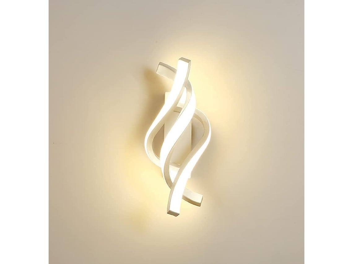 Aplique LED de parede moderno, luz tricolor ZYBLSSBB
