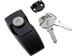 Fechadura De Fivela Quadrada Cinet Para Porta, Porta Malas Elétrico Oculto, Pequeno, 1 Peça Cromada Brilhante, Com
