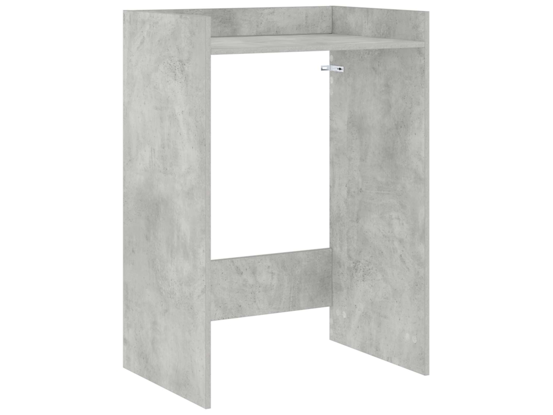 Vidaxl Armário Para Máquina De Lavar Concreto 67,5 X 48 X 97 Cm