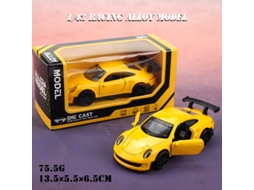 Miniatura de Carro em Liga Metálica, Escala 1/43, com Mecanismo de Fricção, Brinquedo Infantil. MDUG